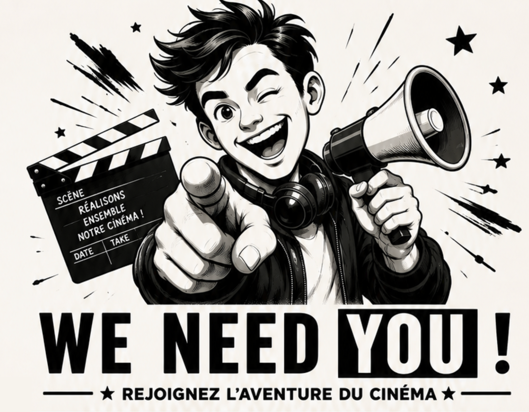 We need you ! Rejoignez l'aventure du cinéma - Le Chateaubriand, cinéma de Combourg