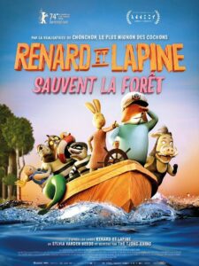 Affiche de RENARD ET LAPINE SAUVENT LA FORÊT