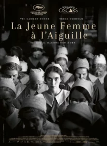 Affiche de LA JEUNE FEMME À L'AIGUILLE