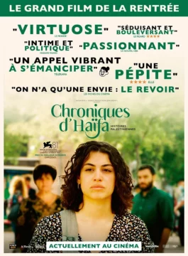 Affiche CHRONIQUES D'HAÏFA-HISTOIRES PALESTINIENNES
