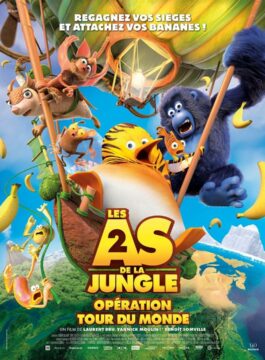 Affiche LES AS DE LA JUNGLE 2- OPÉRATION TOUR DU MONDE 