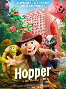 Affiche HOPPER ET LE SECRET DE LA MARMOTTE